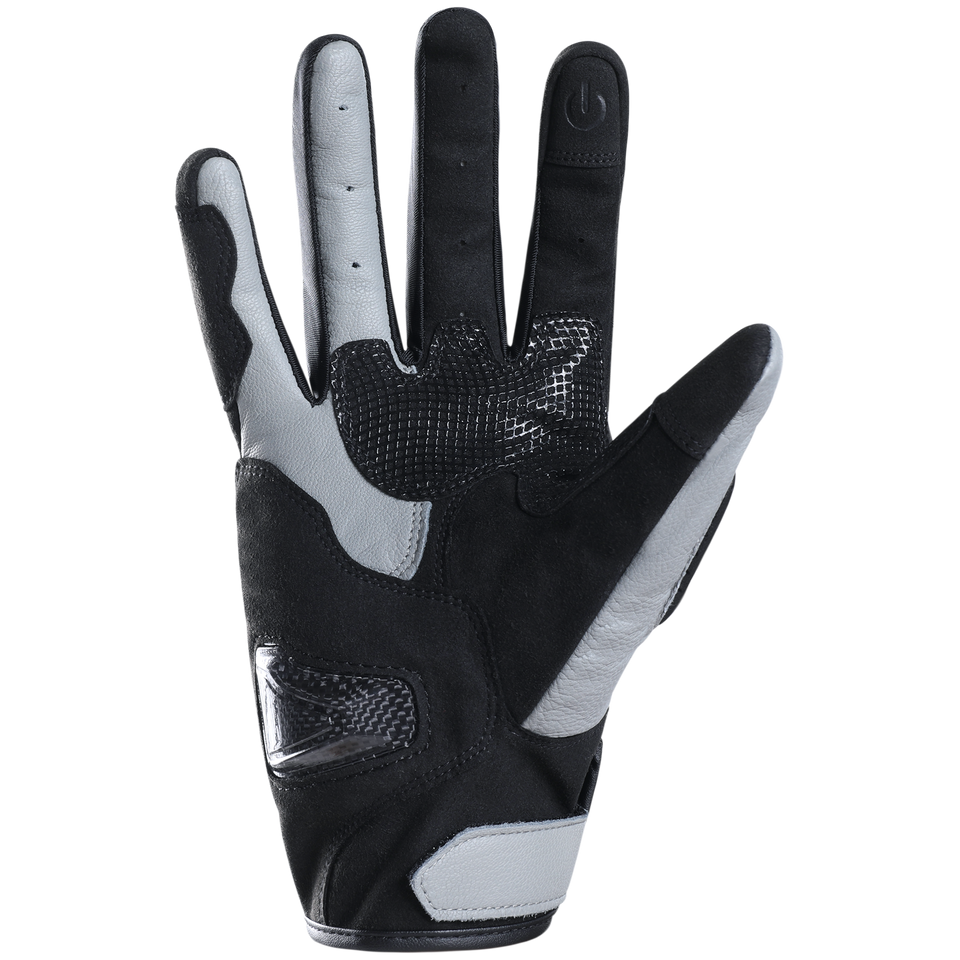 Gants MVPTOO en peau de chèvre pour motocross — Gris