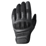 MVPTOO Full Finger Riding Glove in Black — back of hand