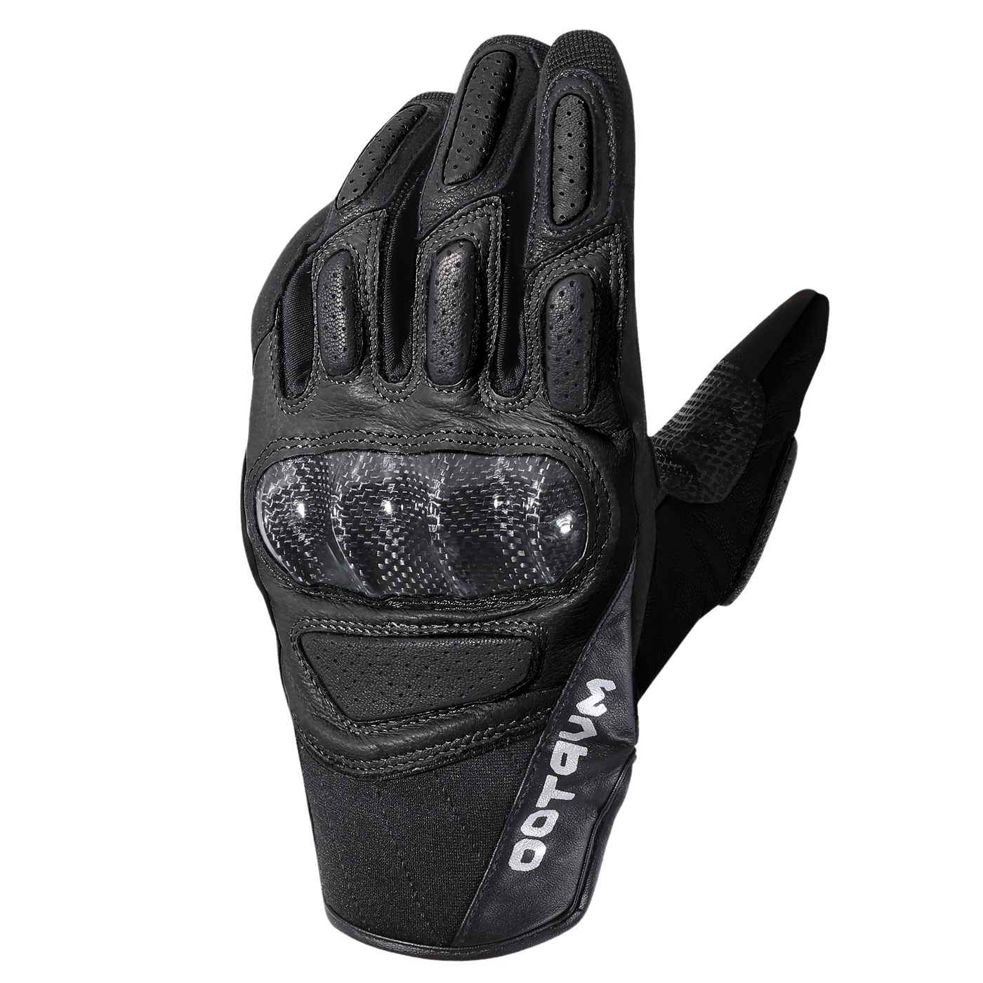 MVPTOO Goatskin Motocross Glove — Black