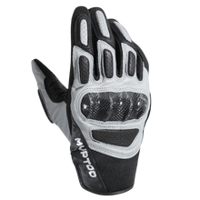 Gants MVPTOO en peau de chèvre pour motocross — Gris