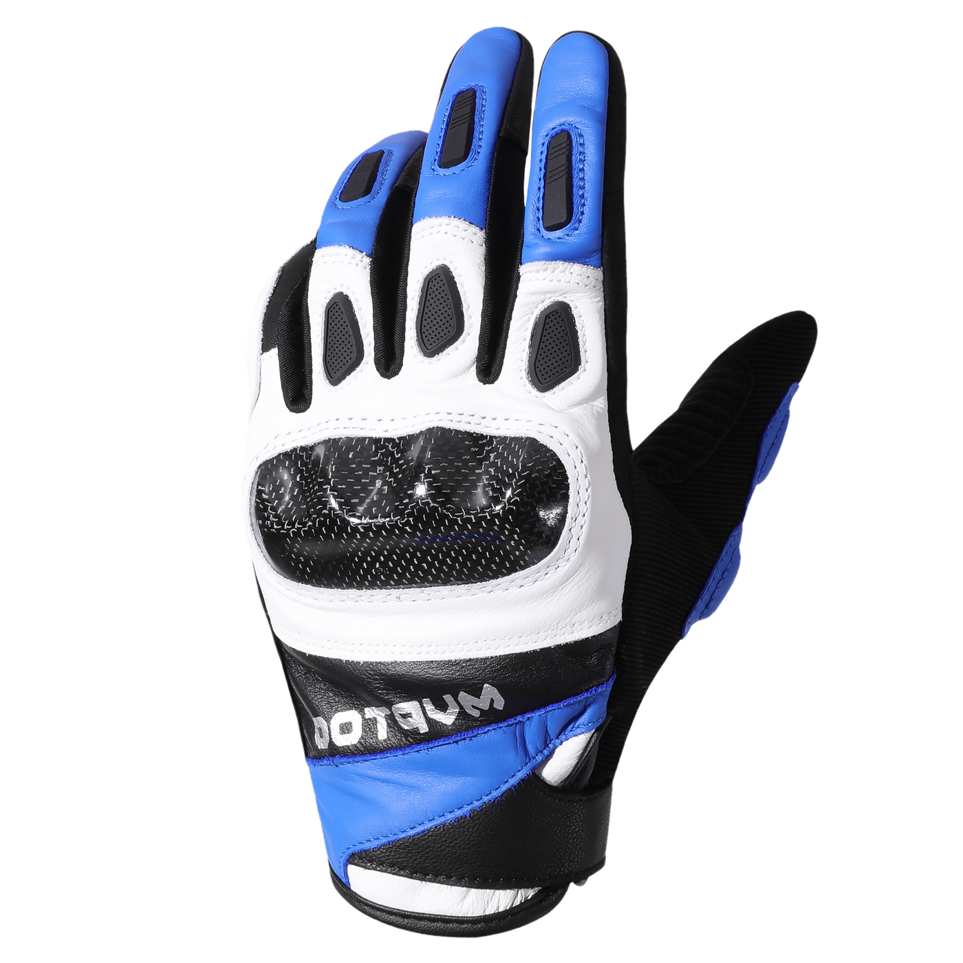 MVPTOO Goatskin Riding Glove — Blue