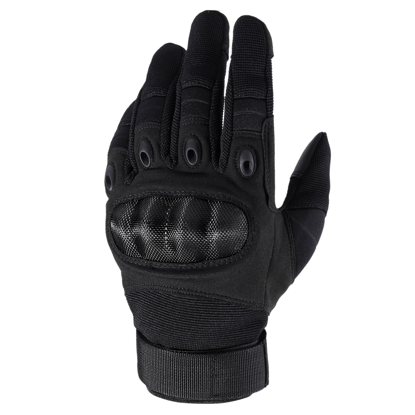 MVPTOO Hard-Knuckle Tactical Glove — Black