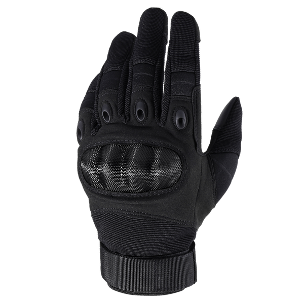 MVPTOO Hard-Knuckle Tactical Glove — Black