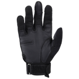MVPTOO Hard-Knuckle Tactical Glove in Black — palm