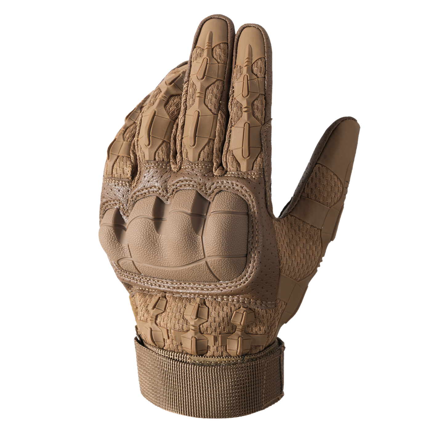 MVPTOO Moto Grip Glove — Brown