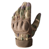 MVPTOO Moto Grip Glove in Camouflage — back of hand