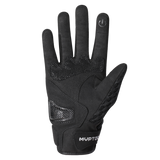 MVPTOO Summer Mesh Riding Glove in Black — palm