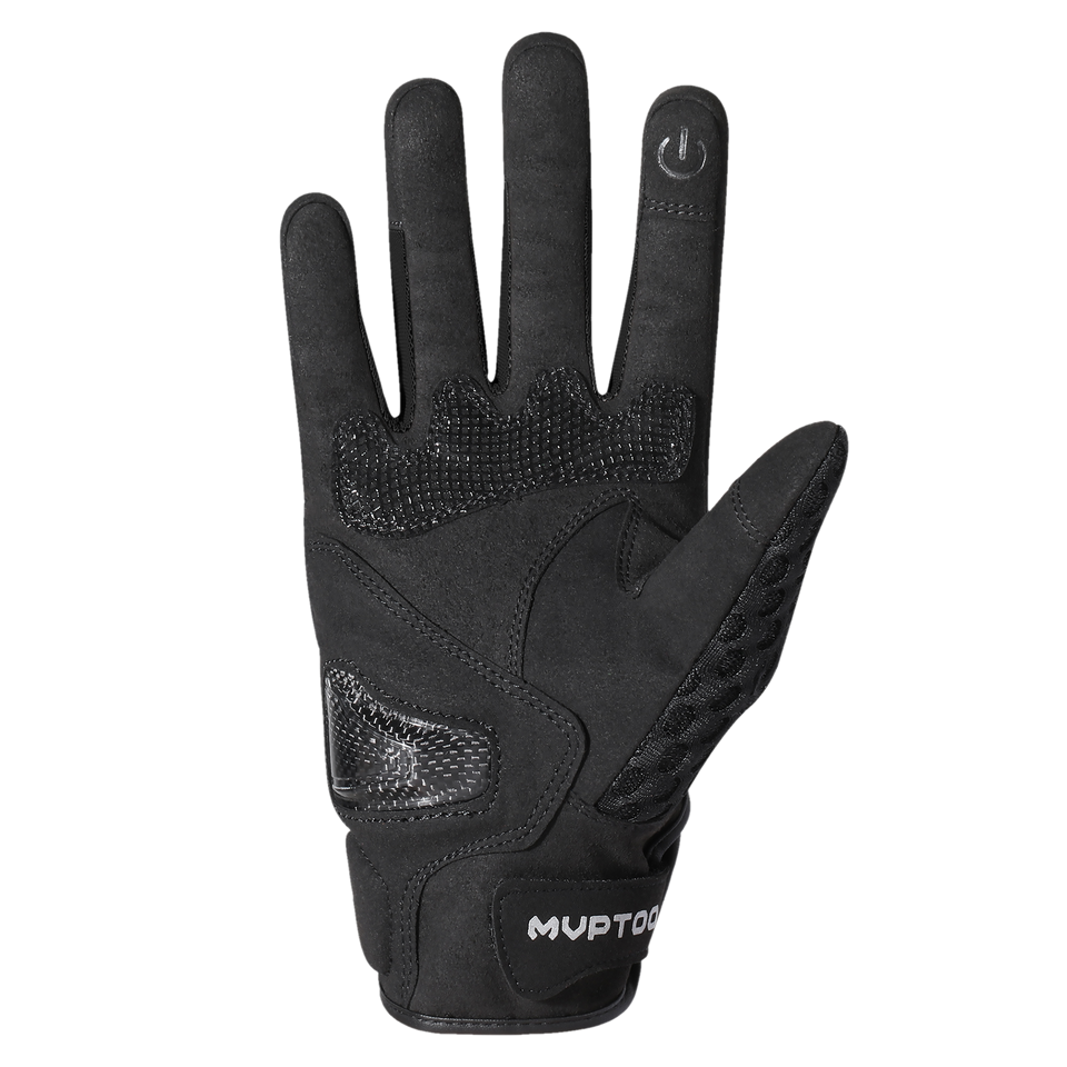 MVPTOO Summer Mesh Riding Glove — Black
