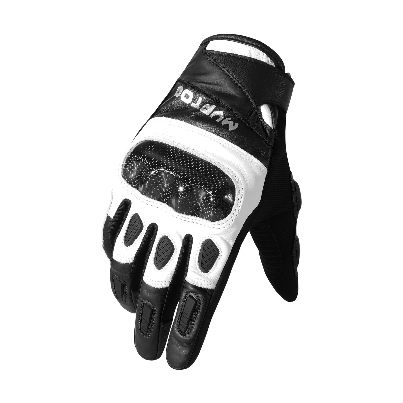 MVPTOO YM-02 Goatskin Riding Glove white background product photo