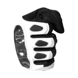 MVPTOO YM-02 Goatskin Riding Glove backhand front product photo