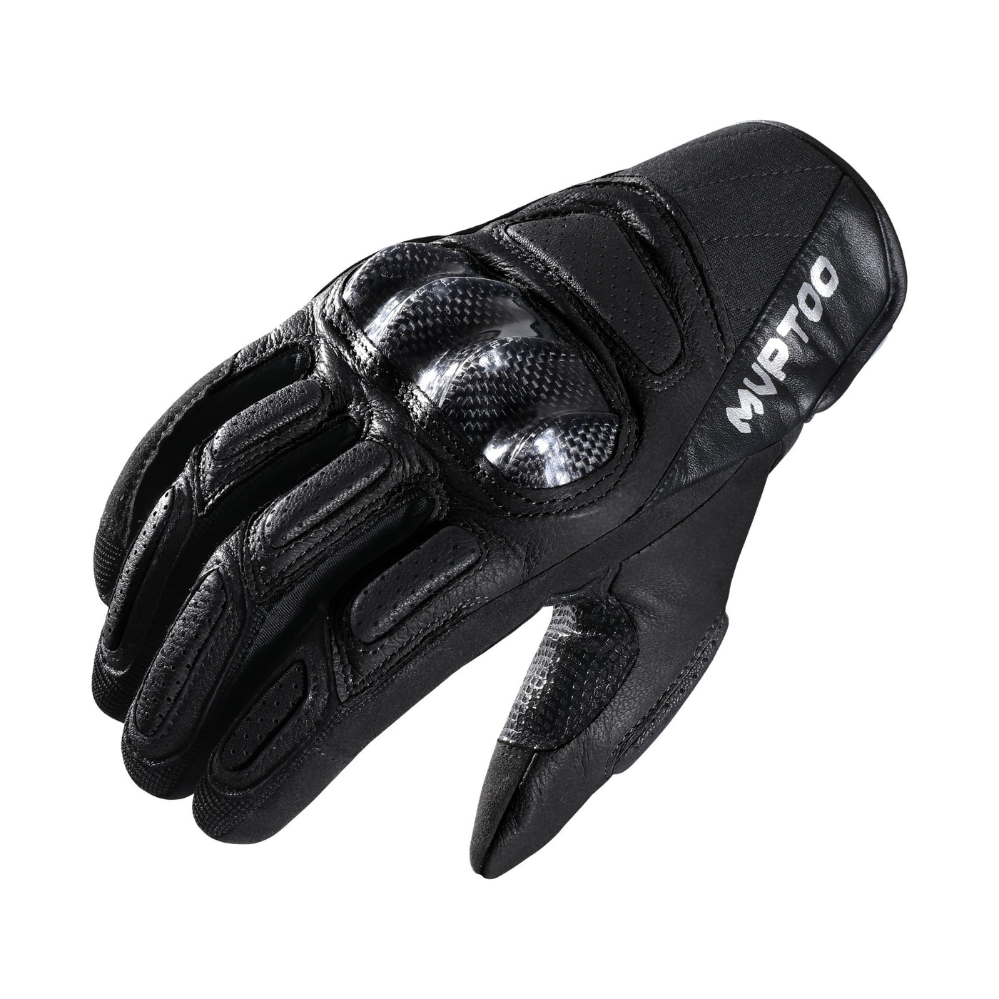 MVPTOO YM-03 Women's Goatskin Motocross Glove white background product photo