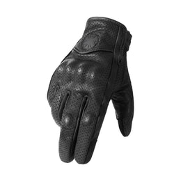 MVPTOO YM-04 Leather Riding Glove wrist cuff detail product photo