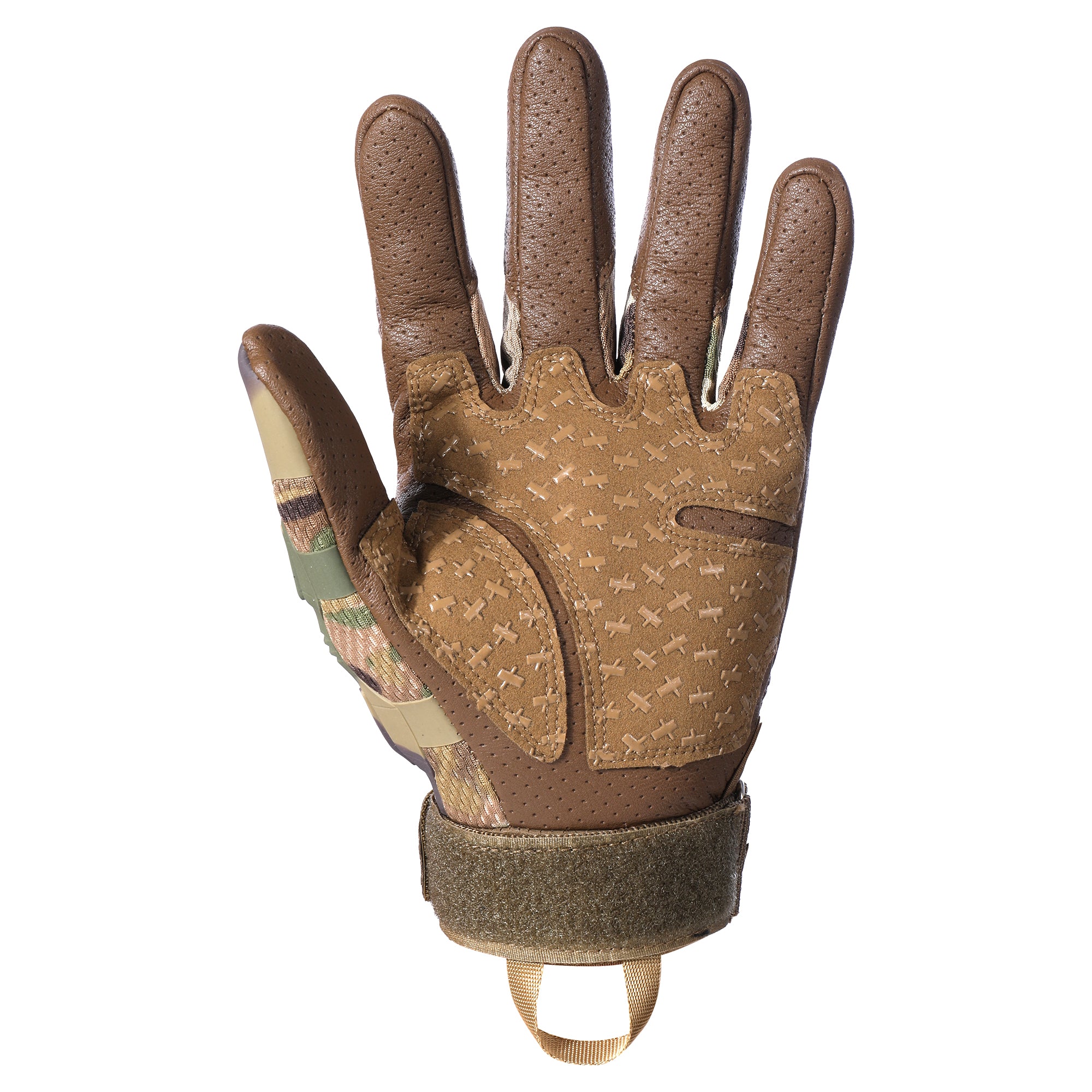 MVPTOO B30 camouflage motorcycle glove palm grip texture