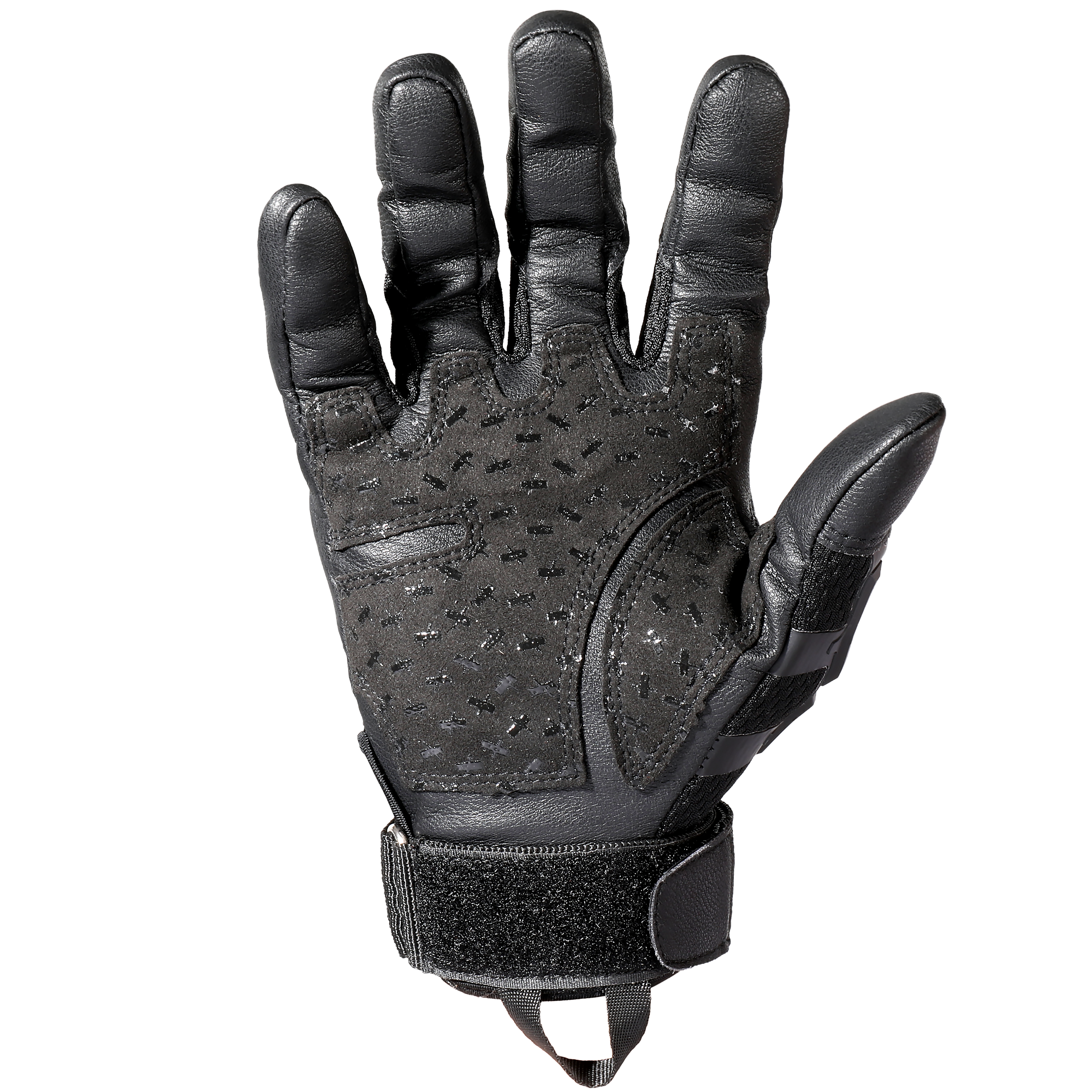 MVPTOO B36 black motorcycle glove palm grip texture