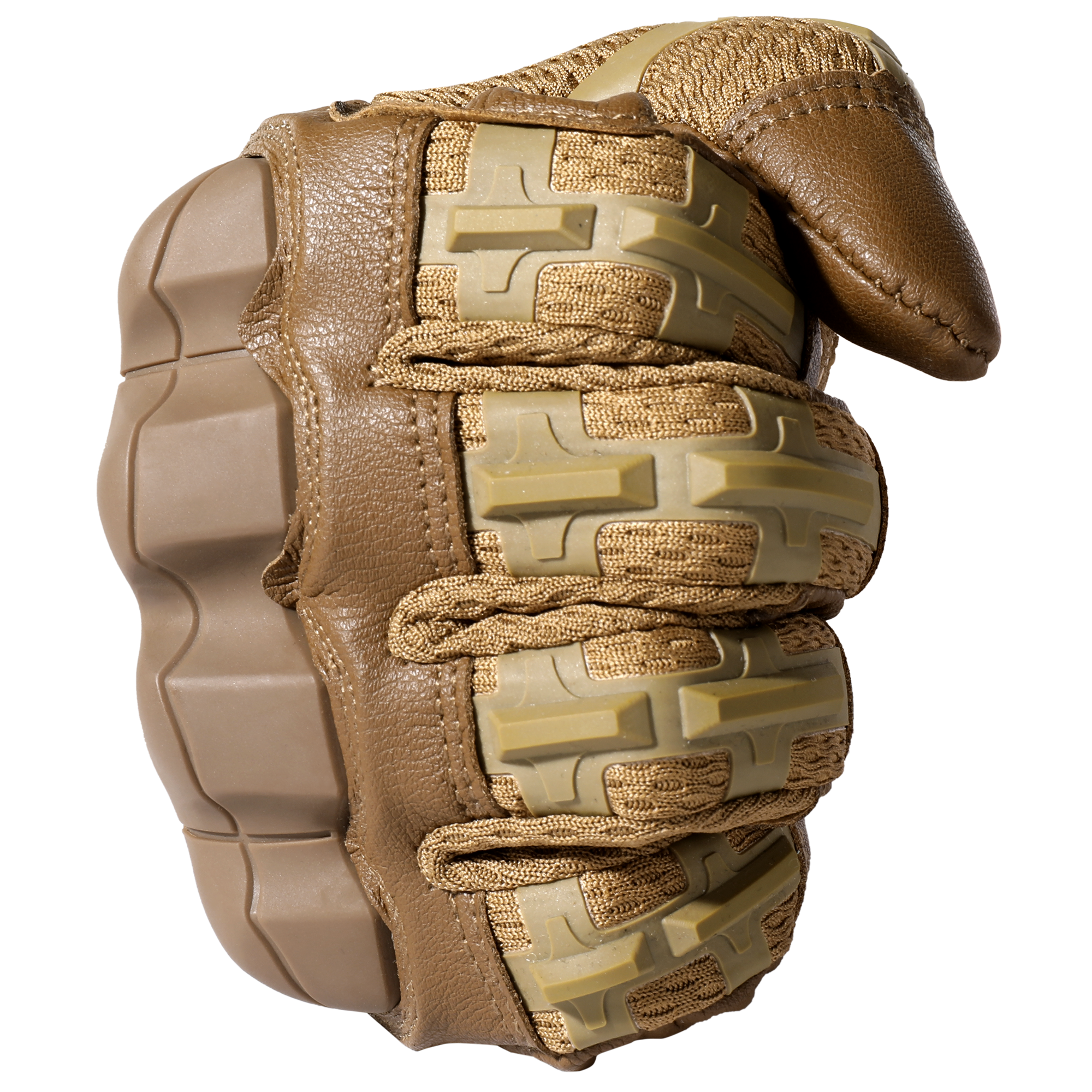 MVPTOO B36 brown motorcycle glove side shell angle