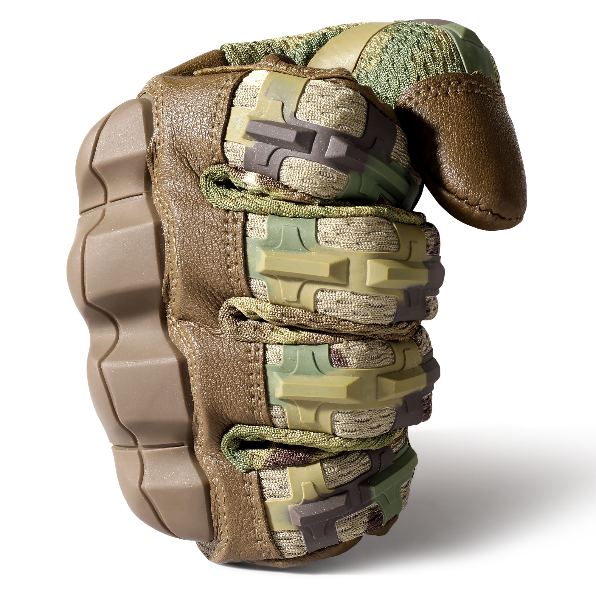 MVPTOO B36 camouflage motorcycle glove side shell angle